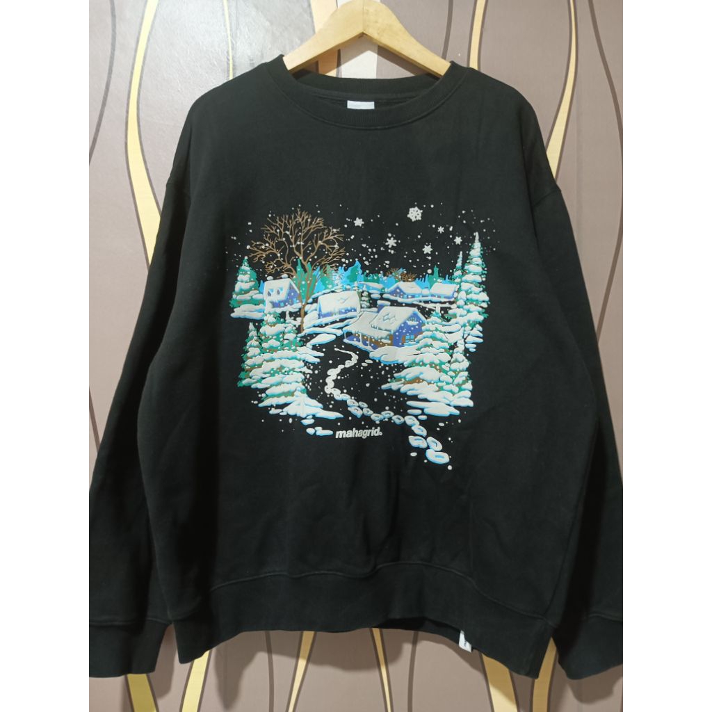Mahagrid Crewneck Unisex Second