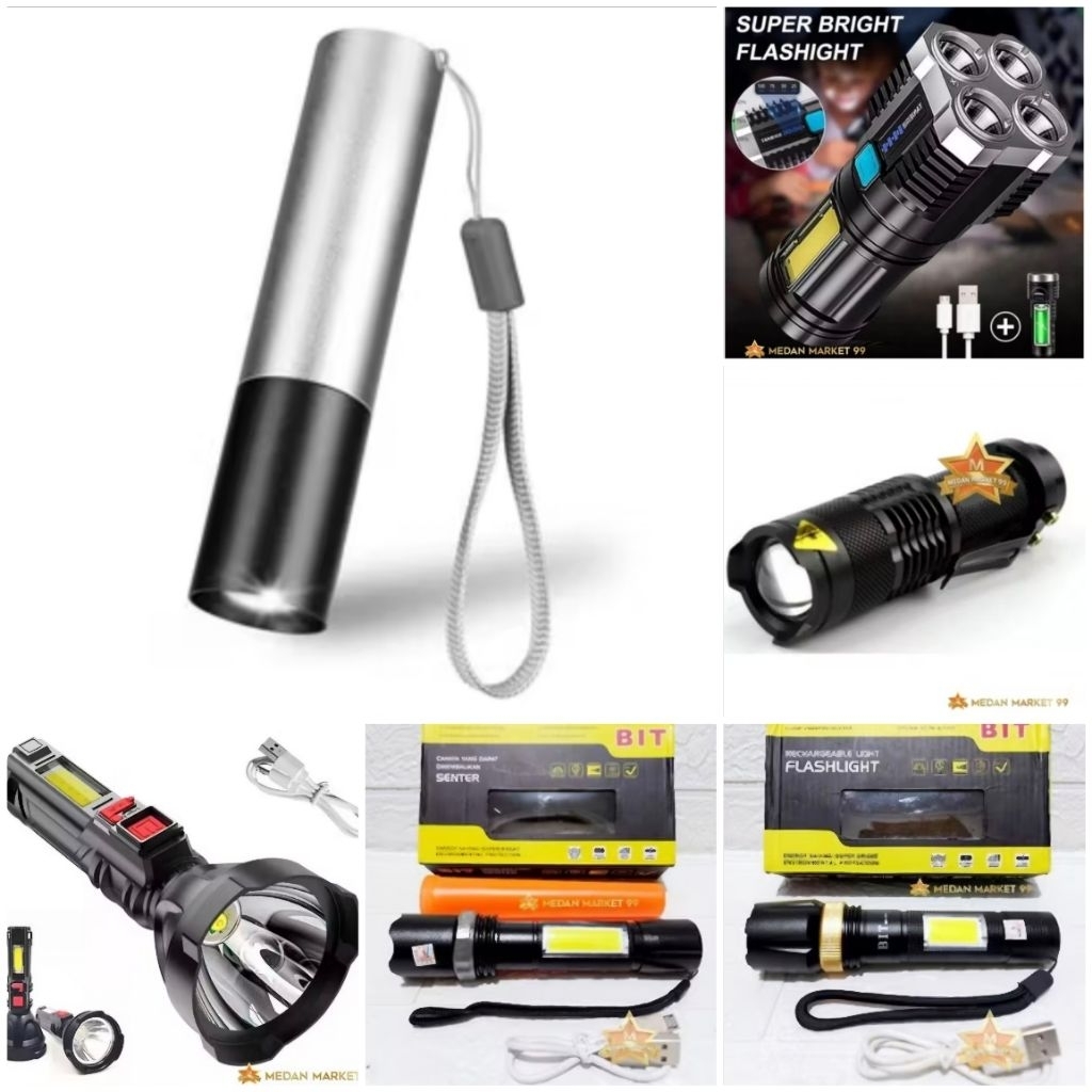 SENTER POLICE ORIGINAL BIT BT T-81 | FLASHLIGHT | EMERGENCY | PLASMA | LIGHT | LAMPU