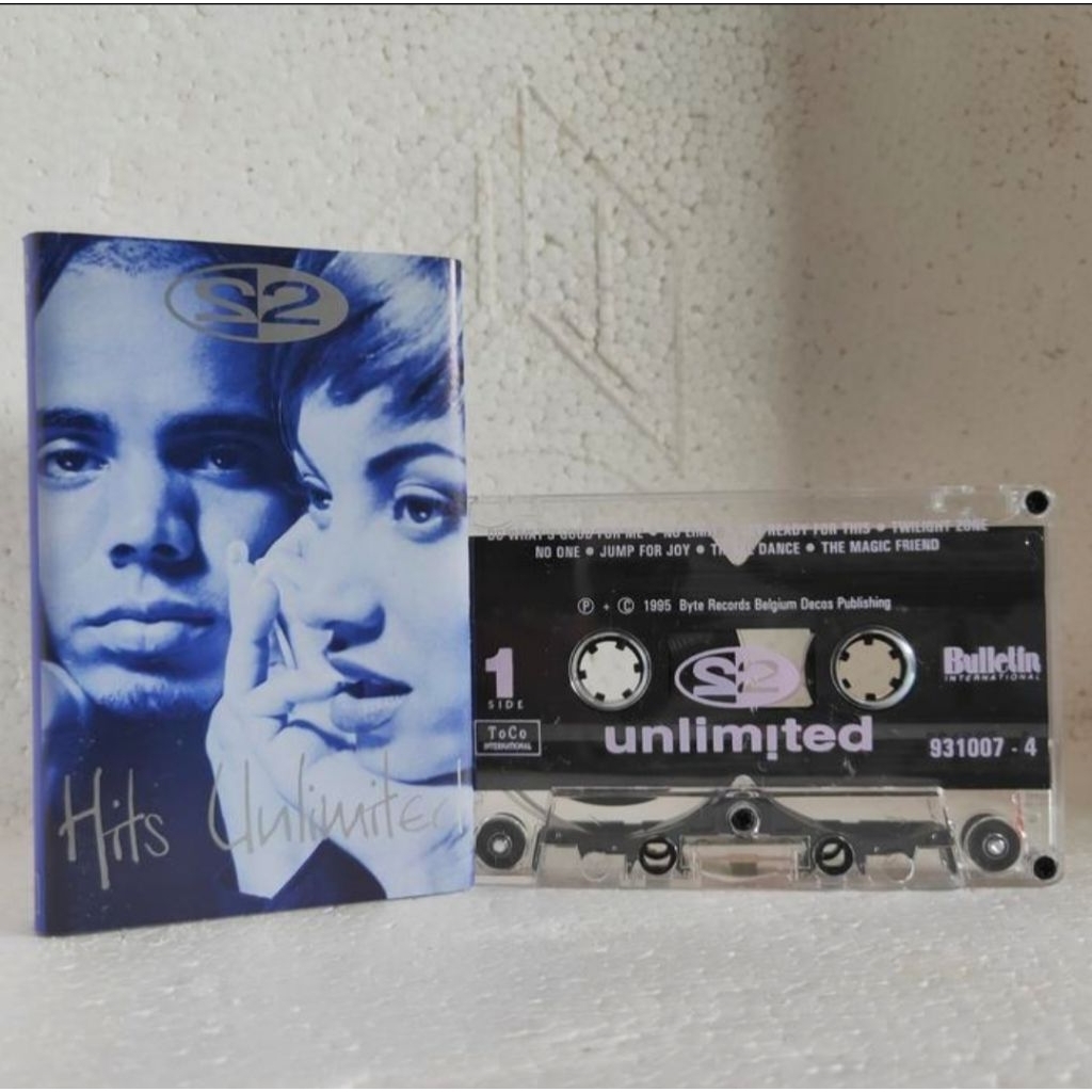 kaset pita TWO UNLIMITED hits unlimited eurodance
