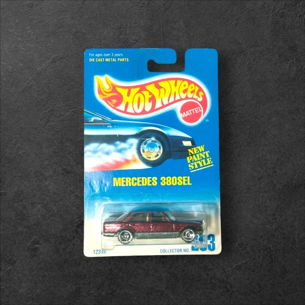 Hotwheels Mercedes 380sel Red ( Hachiko )