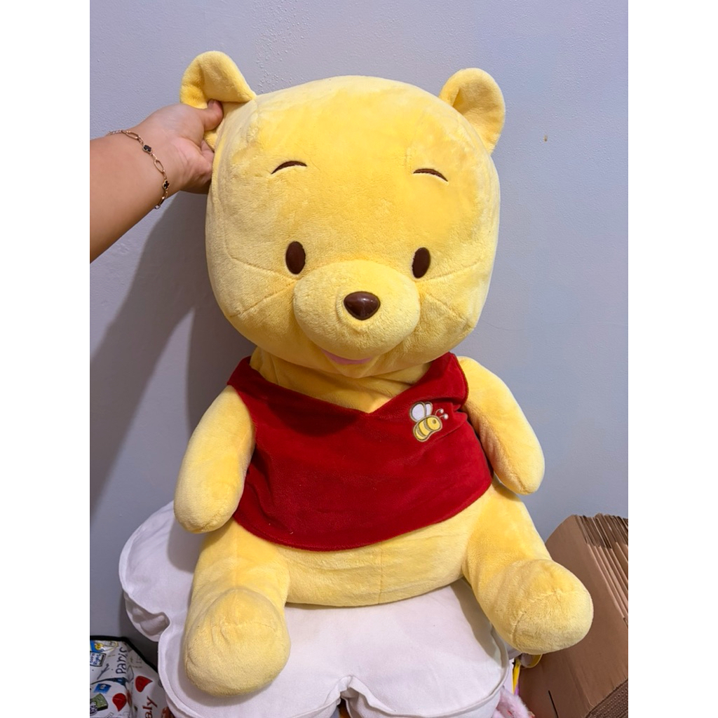 Boneka kado/koleksi Winnie The Pooh kostum JUMBO original