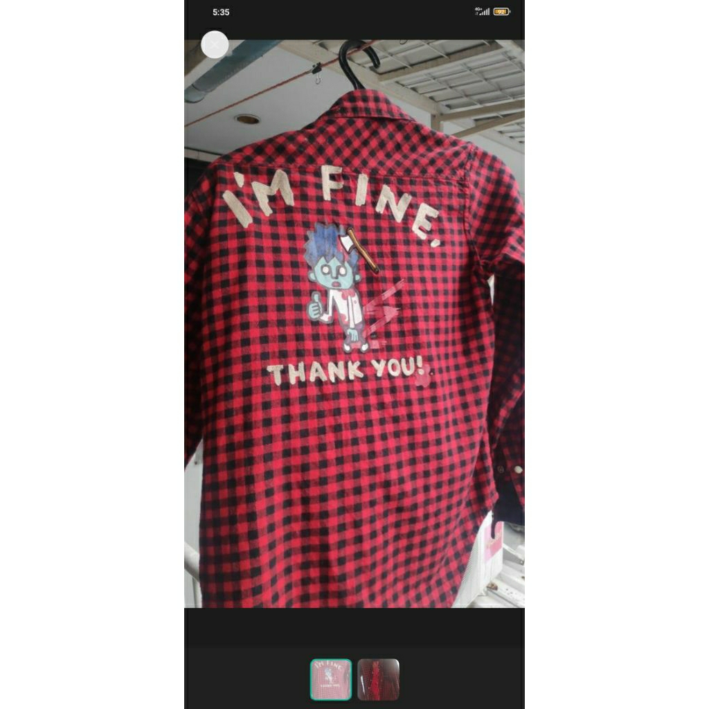 Banda 6 pcs hoodie flanel loose pant windbreaker