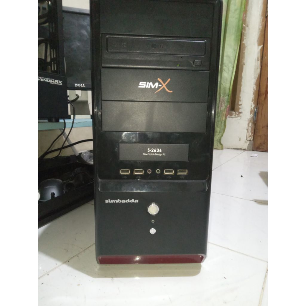[Paket Bundle] CASING SIMMBADAX S-2636, PSU SIMBADDA 380W, M-DISK (DVD PLAYER)