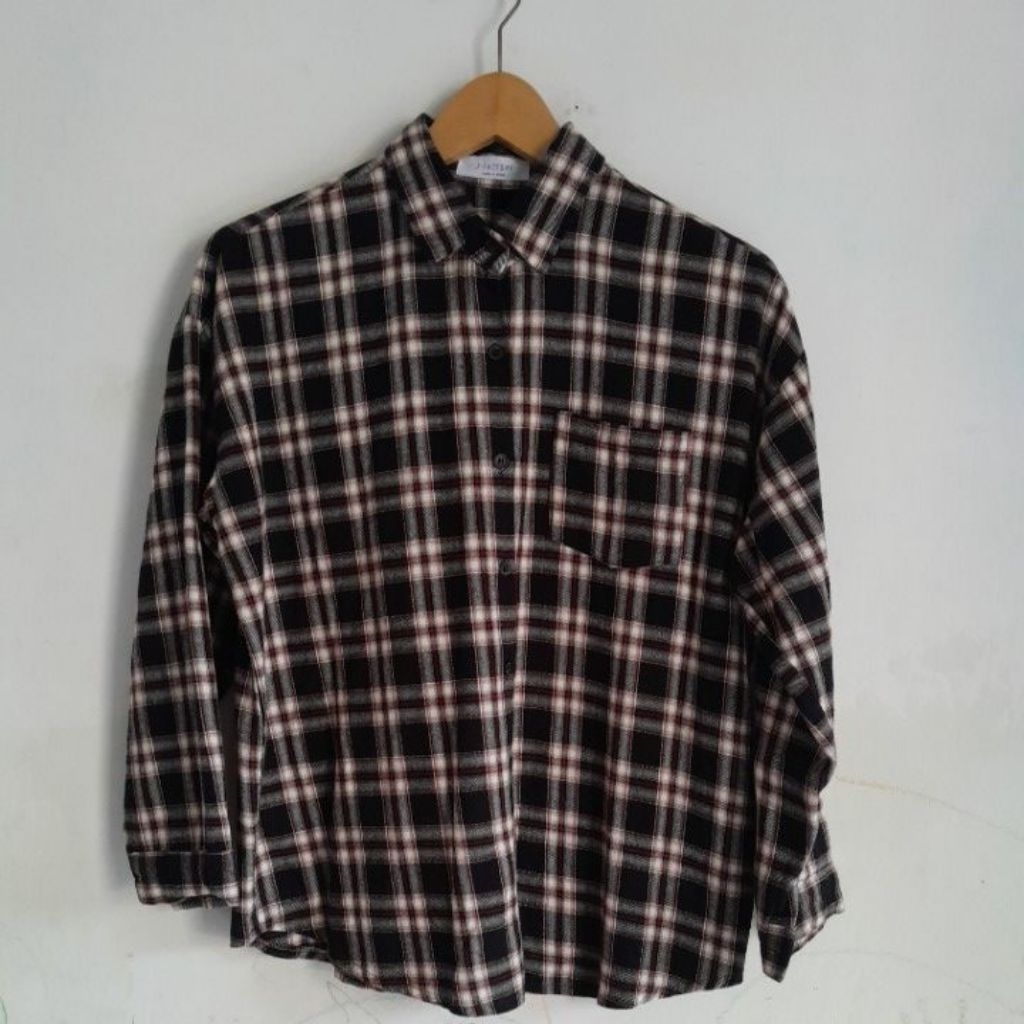 Preloved kemeja branded/ kemeja cewek second/ kemeja flanel