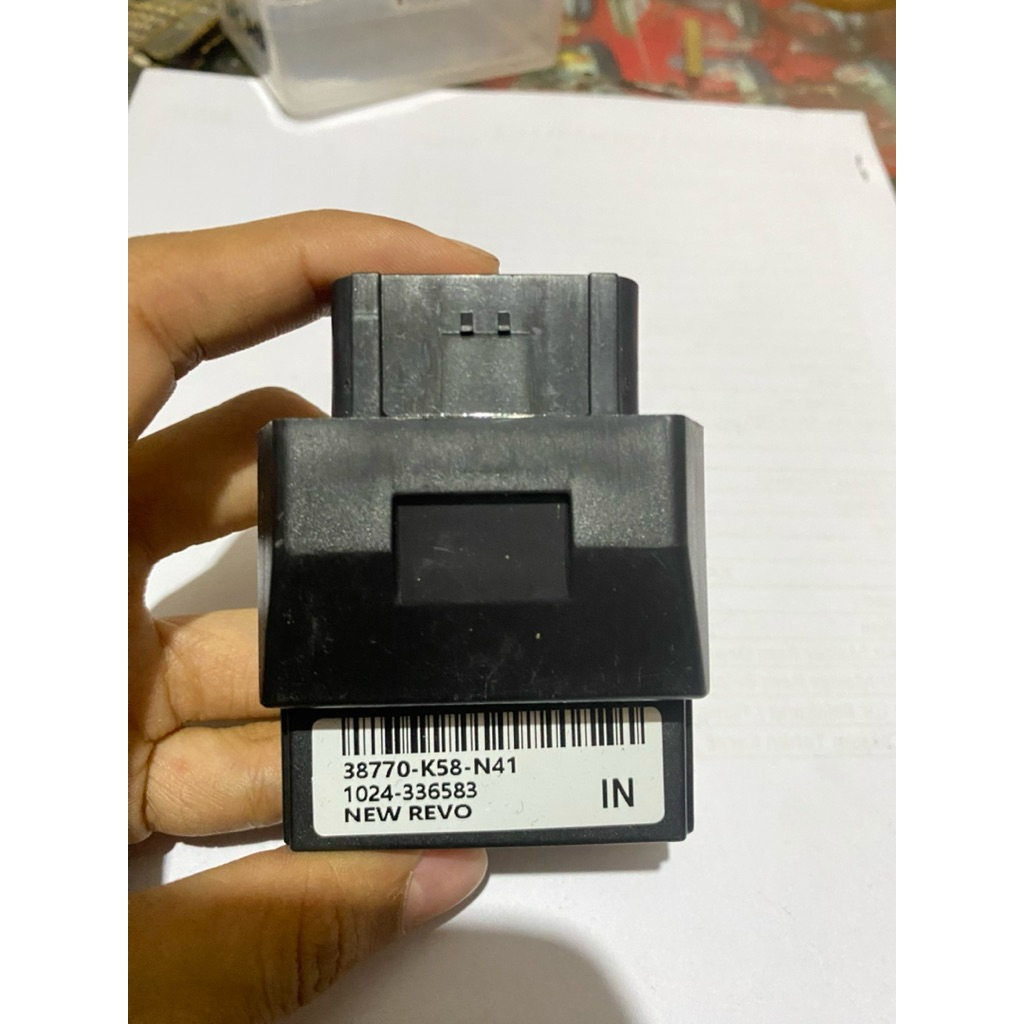 ECU ECCU CDI KODE K58 HONDA NEW REVO F1 FI INJEKSI KODE K 58 38770 K58 N41 Electronic Control Unit