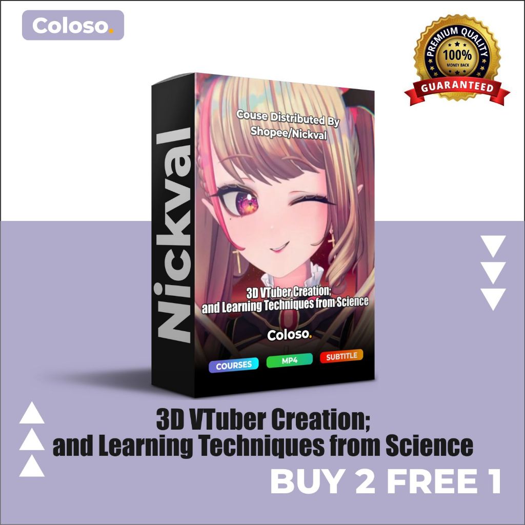 3D VTuber Creation; and Learning Techniques from Science