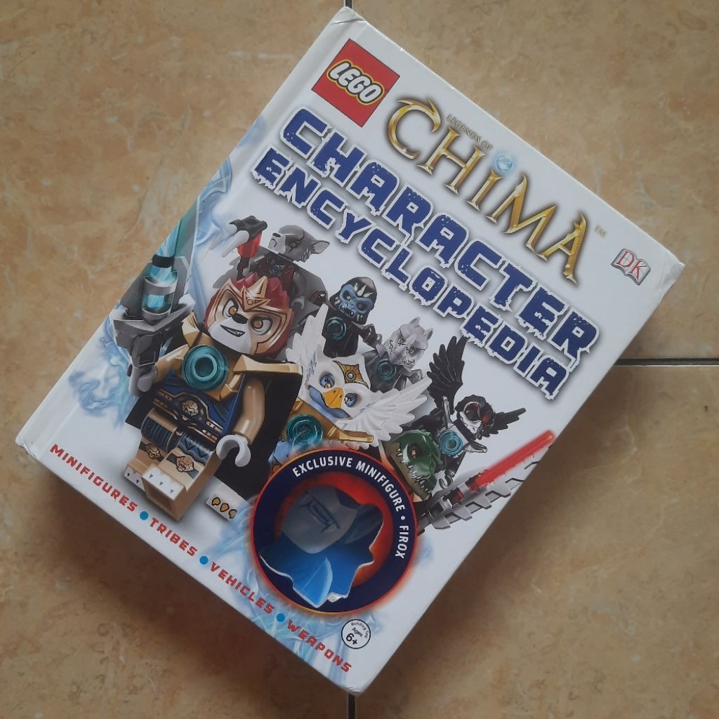 Buku Lego Legends Of Chima Character Encyclopedia Bahasa Inggris Hardcover Original Tanpa Minifigure