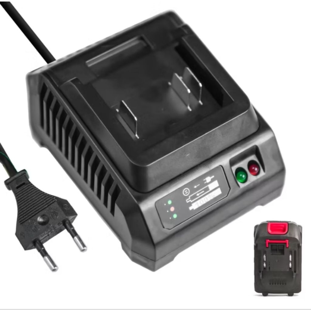 Alat Cas Charger Baterai Lithium Fast Bor Gerinda alat Cuci motor mobil AC Elektrik