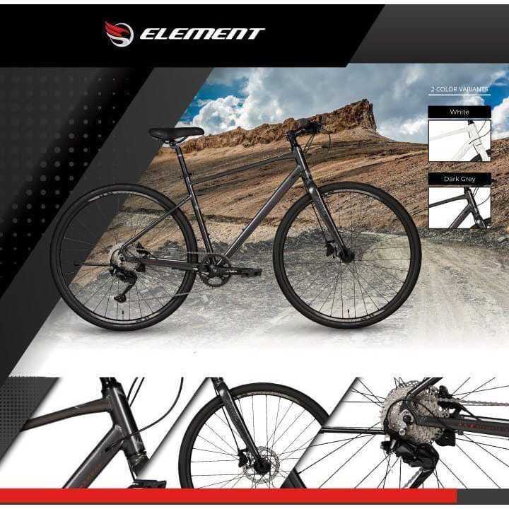 sepeda balap montreal urb hybrid sepeda balap by element