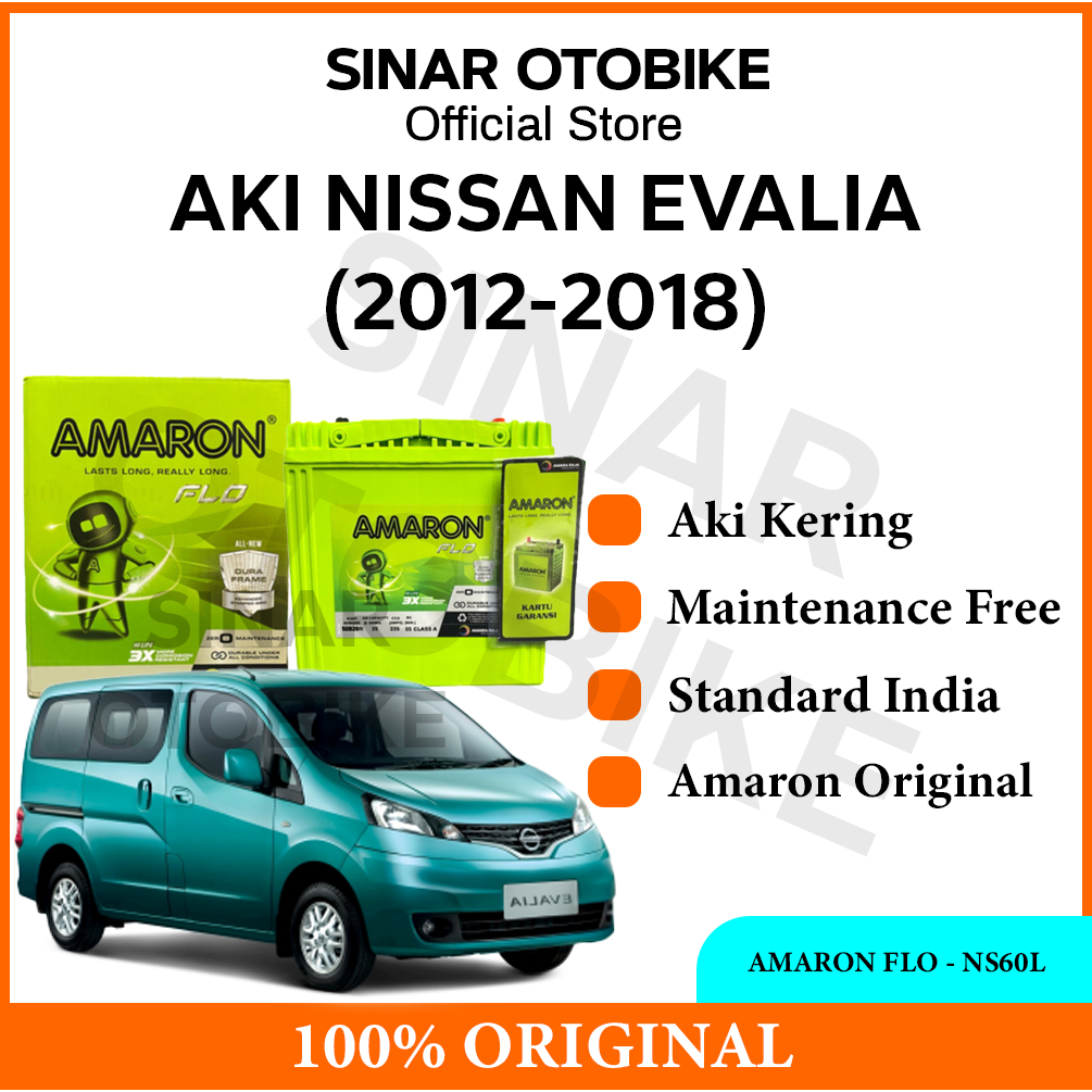 AKI NISSAN EVALIA AMARON FLO MF KERING NS60L