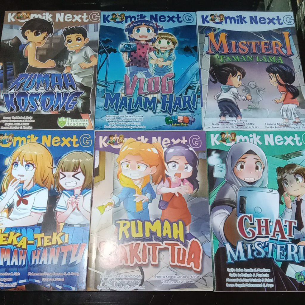 (PRELOVED) KOMIK ANAK/KOMIK HOROR