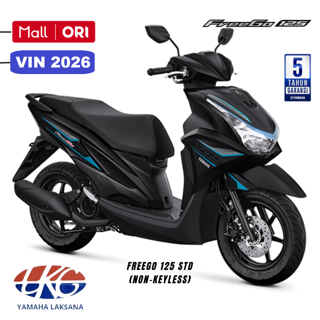 Sepeda Motor YAMAHA FREEGO 125 (LINK CICILAN MOTOR BY SPAYLATER)