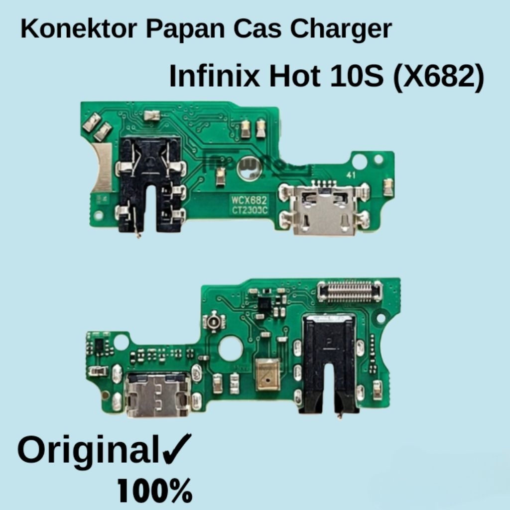 Papan cas charger Infinix hot 10S (X682) Original
