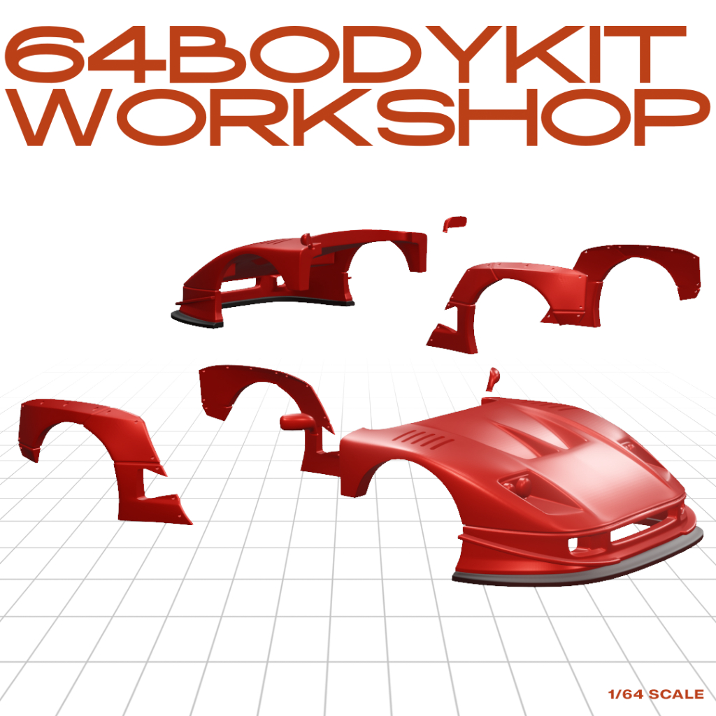 BODYKIT LBWK HOT WHEELS FERRARI F40