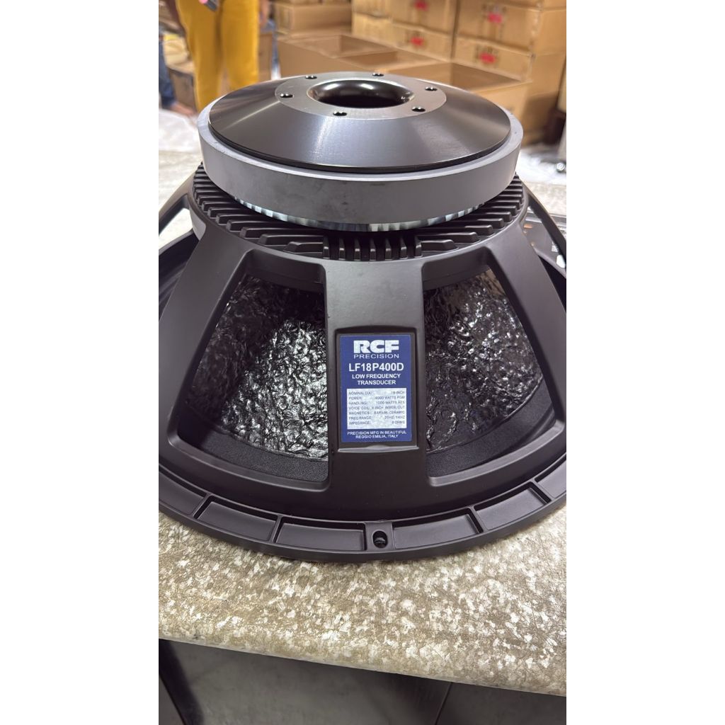 Speaker WOOFER RCF L18P400 / L 18P400 / L 18 P400 18inch GRADE A