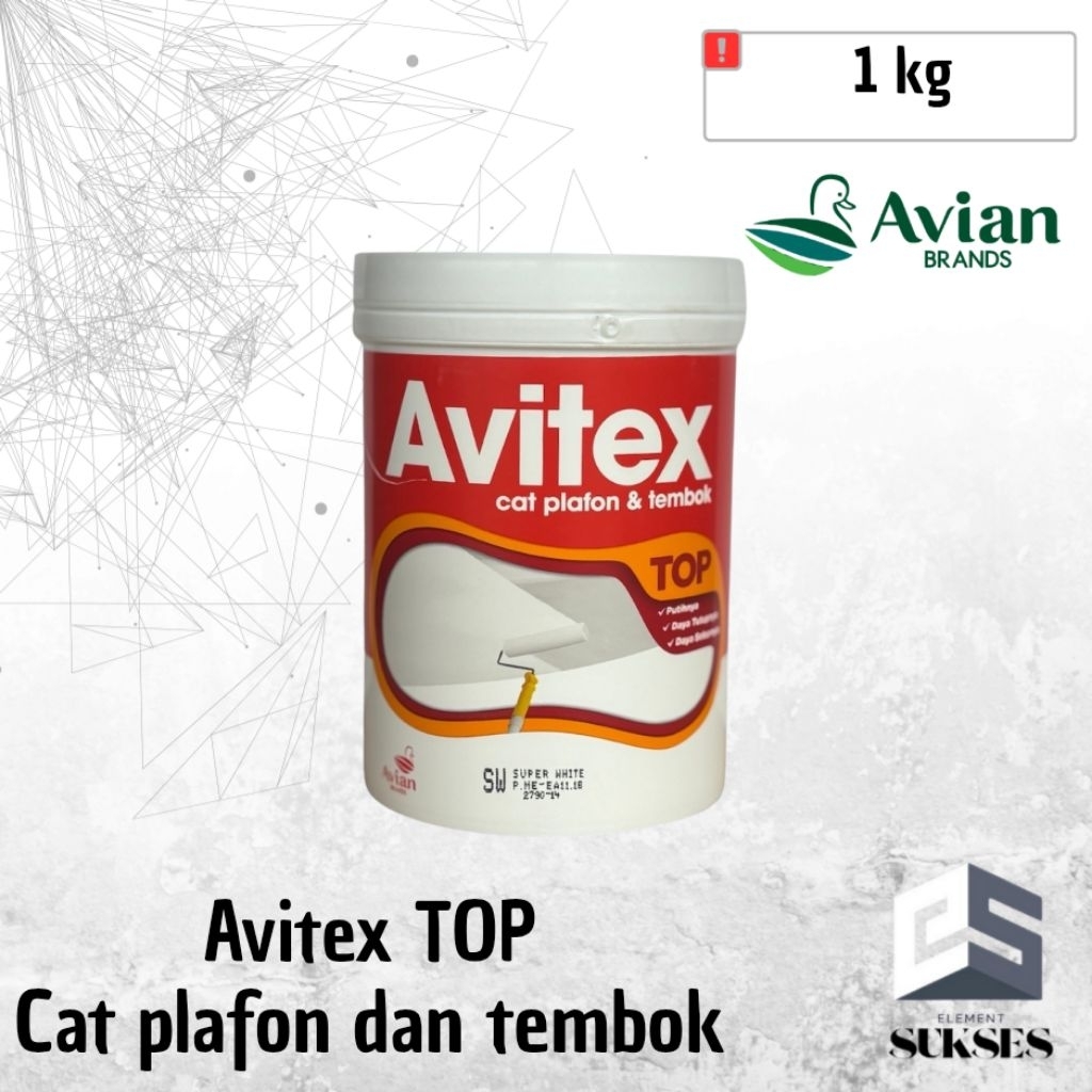 AVITEX TOP Cat tembok dan plafon 1Kg