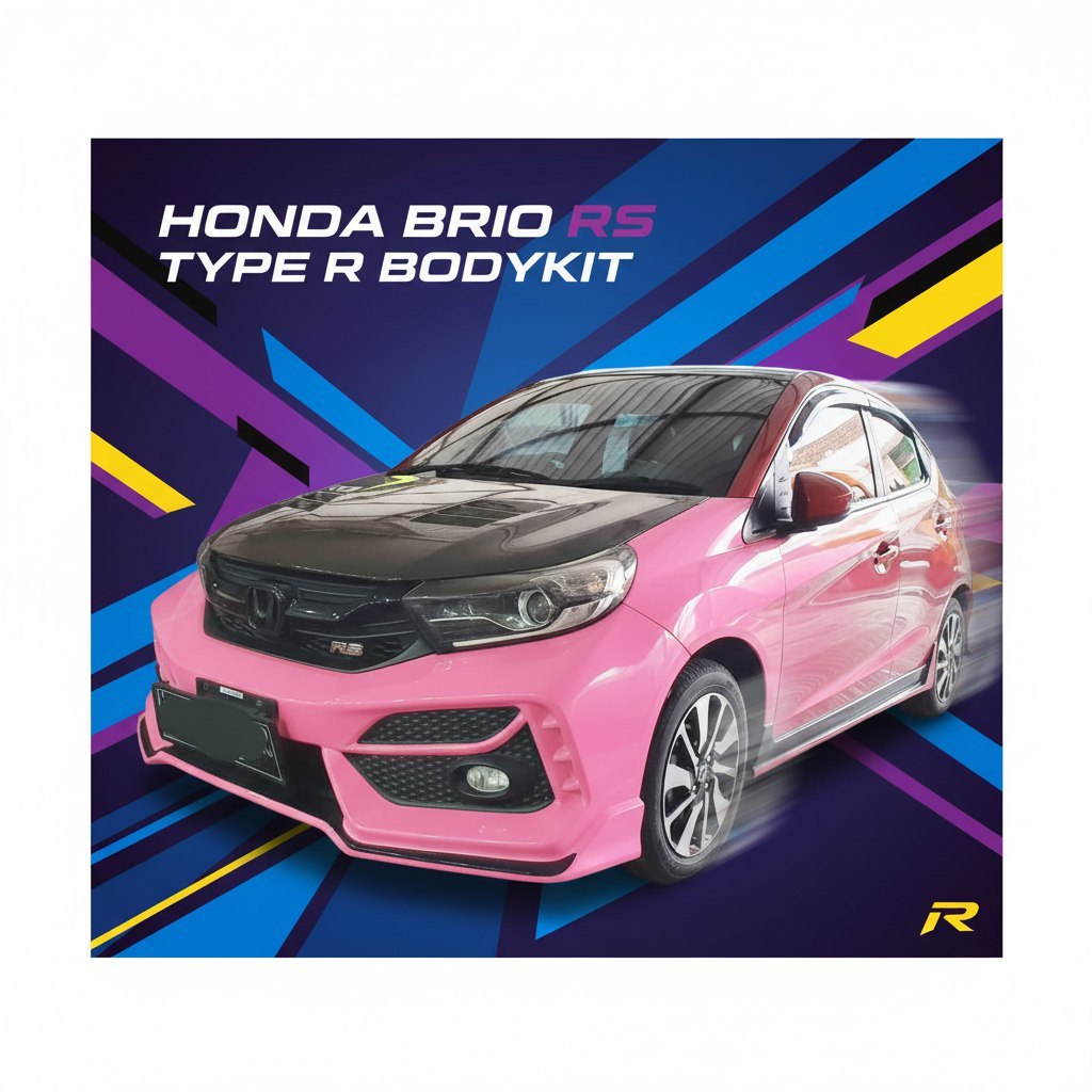 Bodykit honda brio type r body kit honda new brio Bodykit new brio 2018-2022