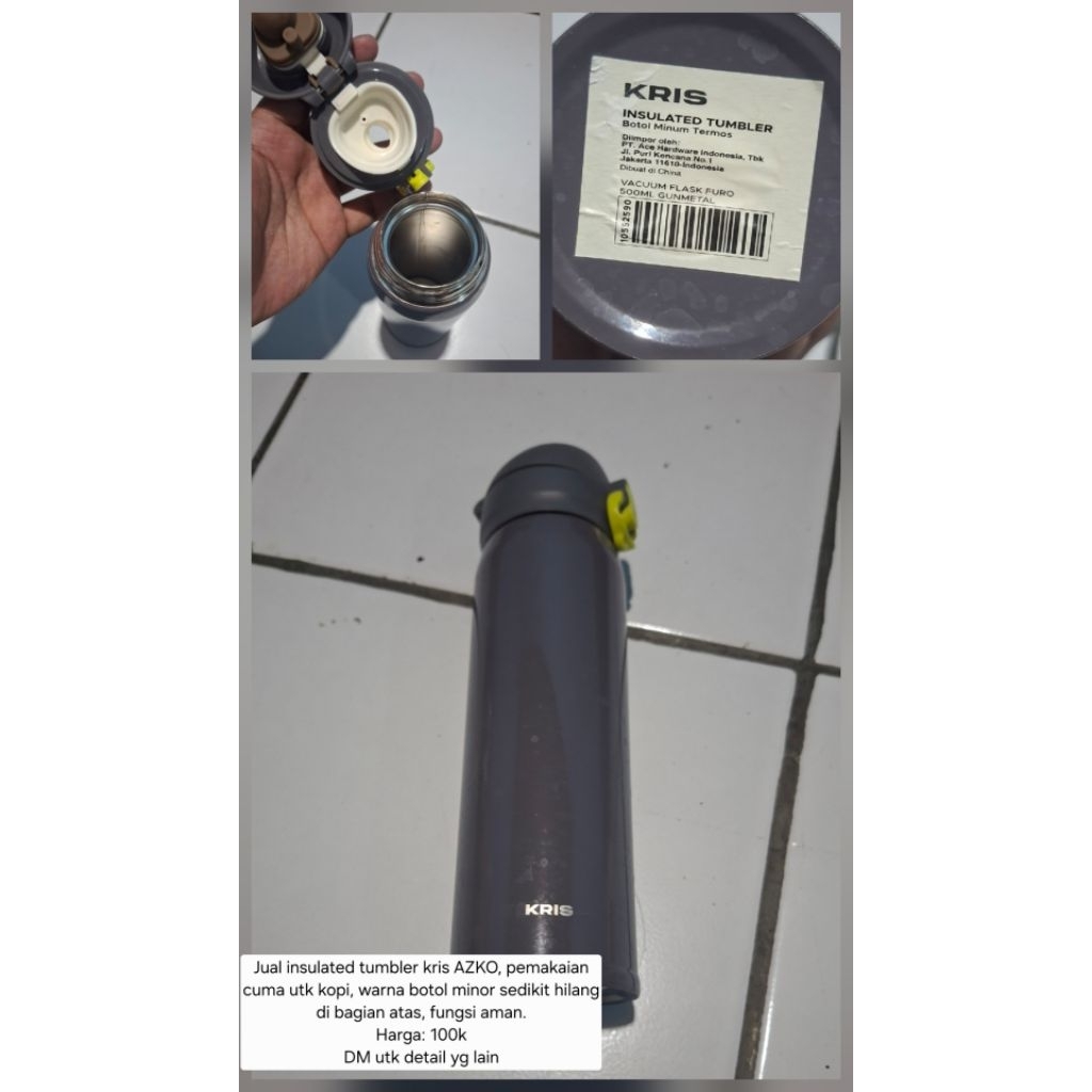 Insulated tumbler kris AZKO