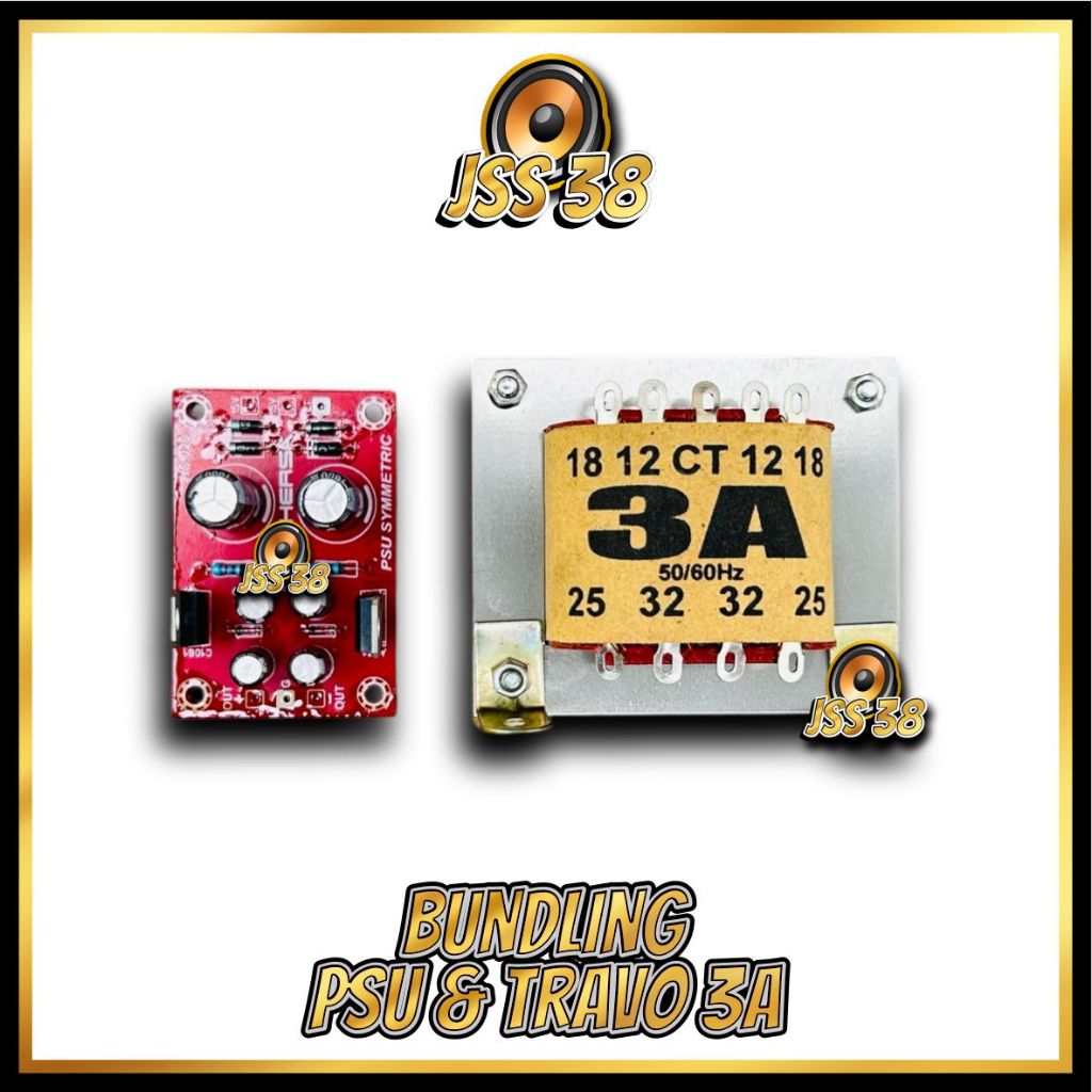 [BUNDLING] Travo 3 Amper CT 32 dan Psu Simetris ups