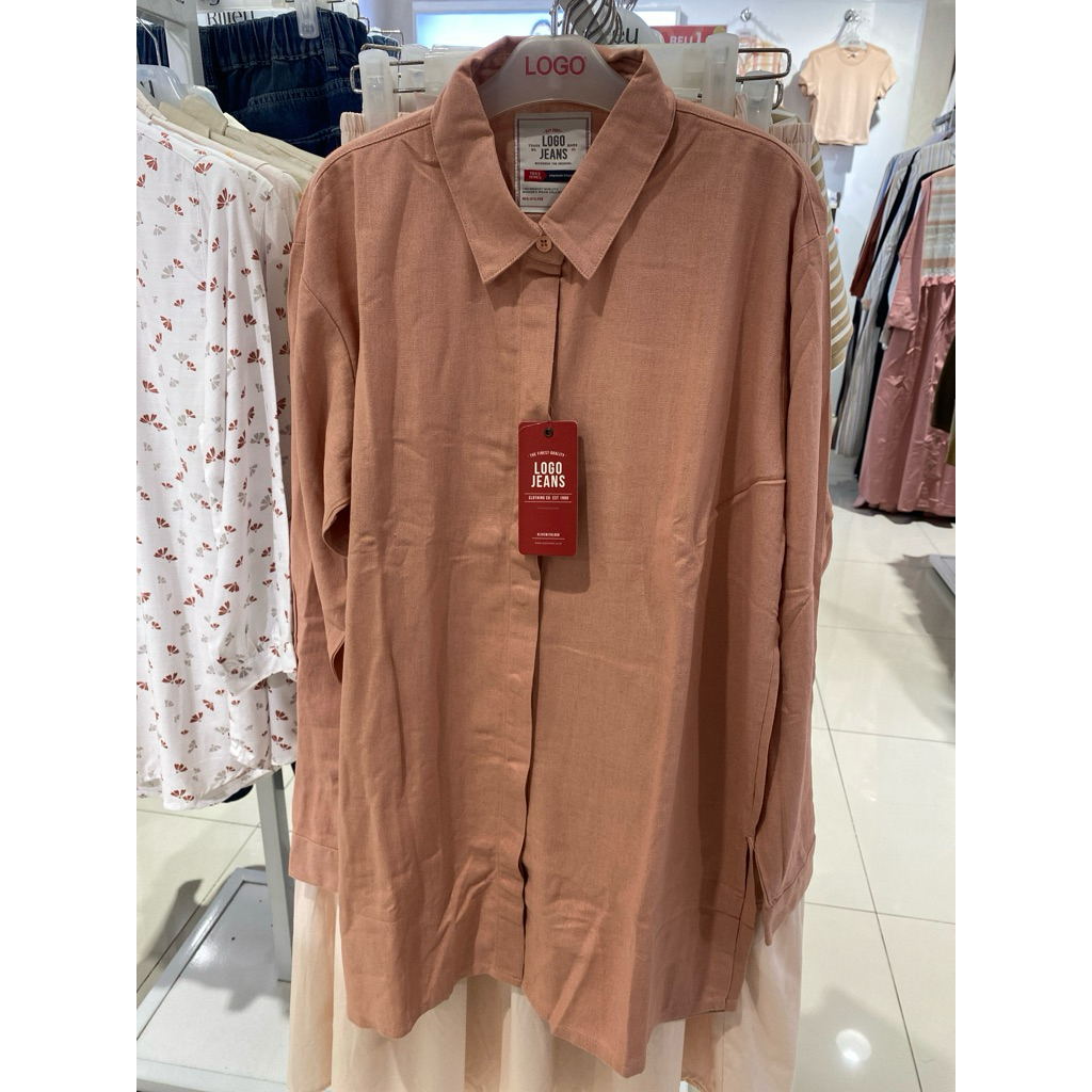 KEMEJA LOGO BRAND MATAHARI ORIGINAL