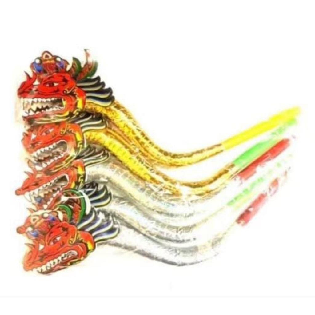 TEROMPET NAGA,TEROMPET TAHUN BARU BENTUK NAGA,TEROMPET MAINAN ANAK ISI 10