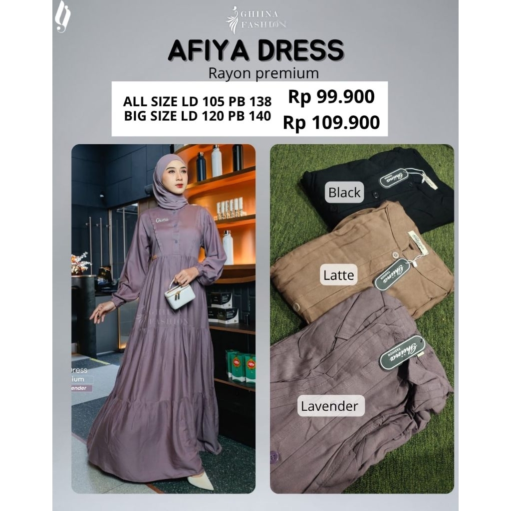 ghiina fashion afiya dress by ghiina fashion