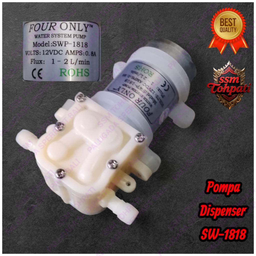 POMPA DISPENSER SW-1818 | POMPA DISPENSER | POMPA DISPENSER DC 12 V | POMPA DISPENSER GALON BAWAH
