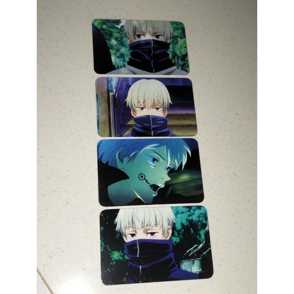(BACA DESKRIPSI) Photocard (UNOFF) Anime Jujutsu Kaisen JJK, Kemono Jihen, BSD, KNY (demon slayer), 