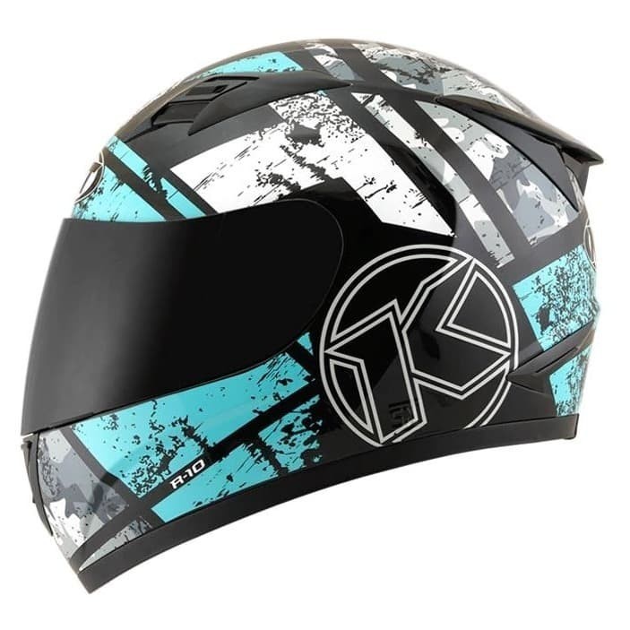 KYT R10 Corak Helm Full Face - Helm KYT R-10 Motif