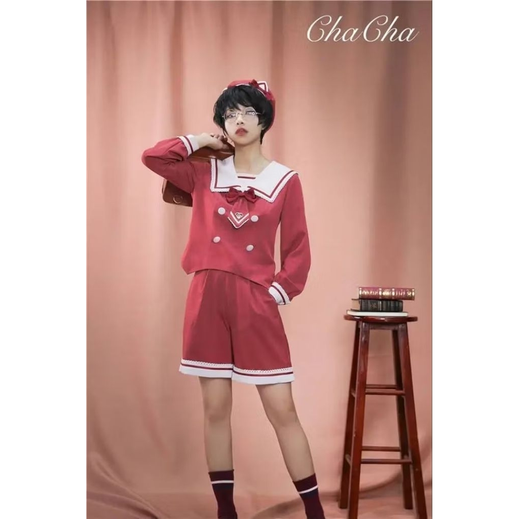 Setelan seifuku Lolita ouji sailor