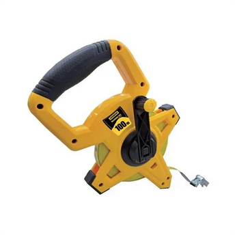 Krisbow Meteran Gulung Fiberglass 100 Mtr / Measuring Tape Lrmtf101 - Kuning