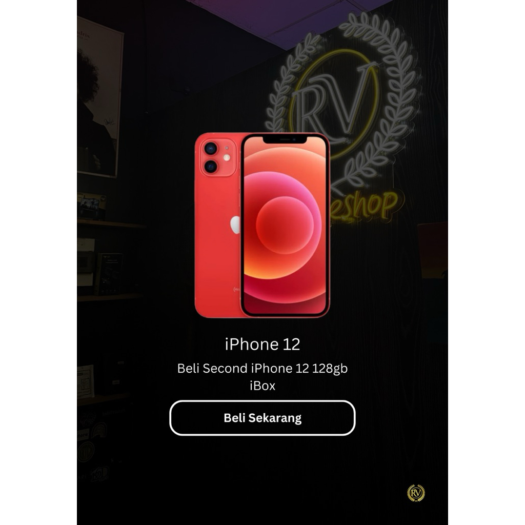 second apple iPhone 12 128gb iBox