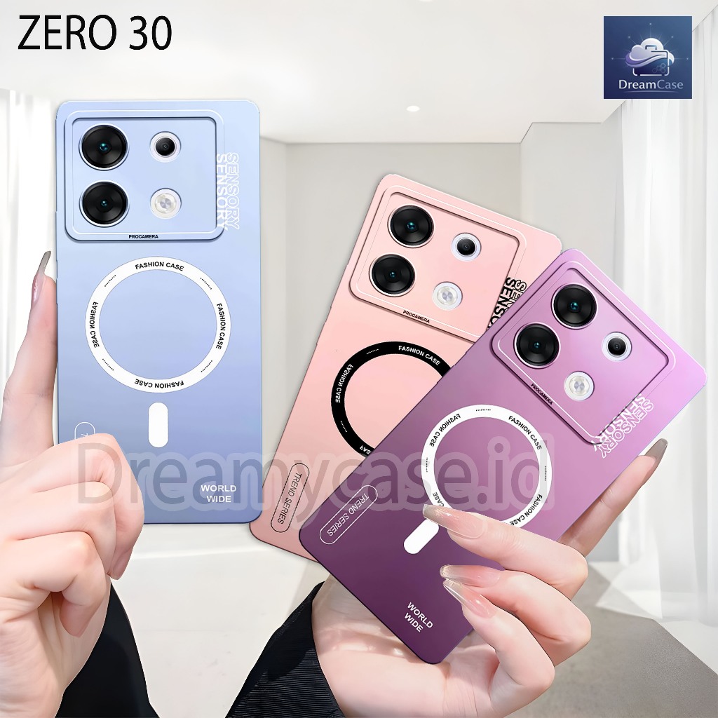 Soft Case Infinix Zero 30 5G Zero 30 4G - Casing Handphone Silikon TPU Pro Camera Fashion Untuk Infi