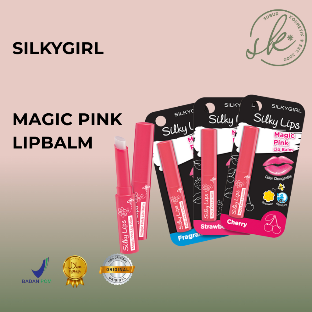 Silkygirl Magic Pink Lip Balm