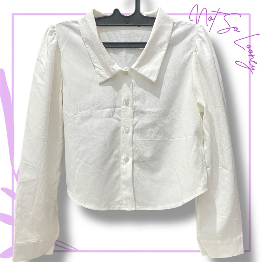 [Bekas] Kemeja putih wanita