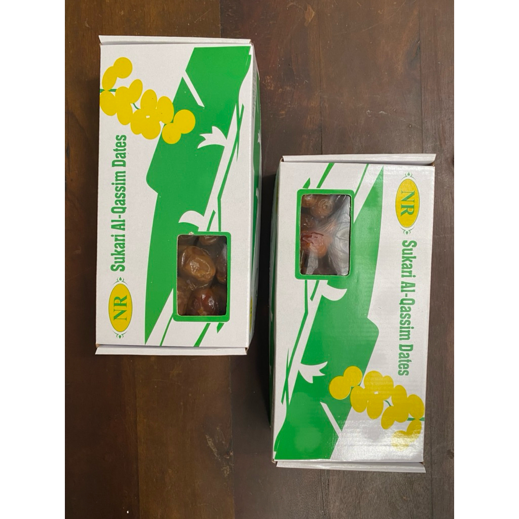 KURMA SUKARI AL QOSIM / AL QASEEM KEMASAN 1KG ORIGINAL