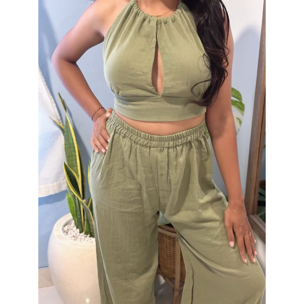 Ciera One Set / set wanita / atasan wanita / celana panjang/ celana kulot / Baju haram / one set Har