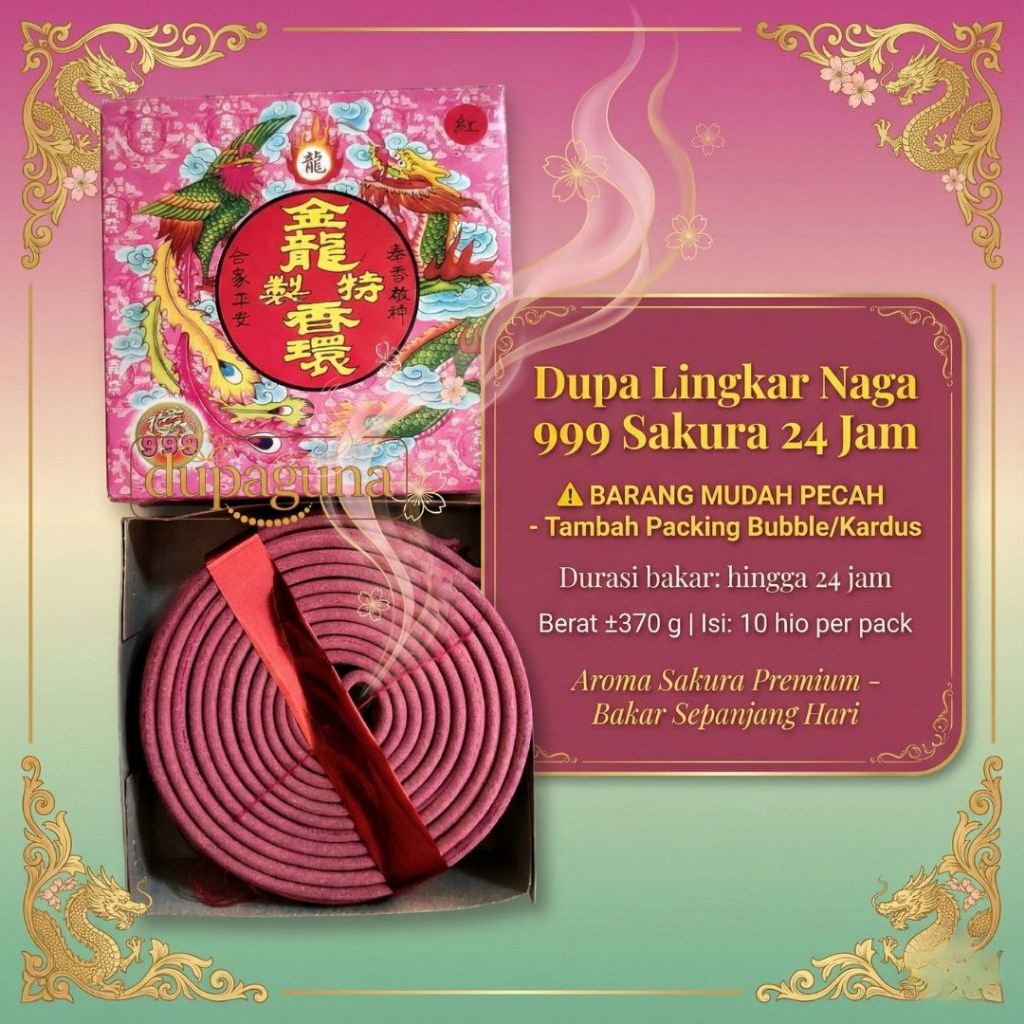 Hio/Dupa Lingkar Naga 999 Sakura 24 Jam