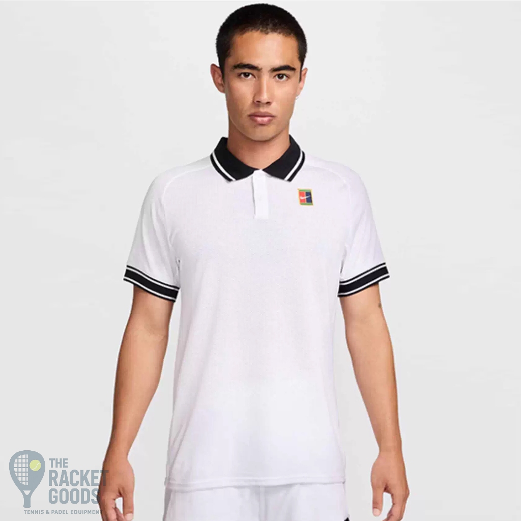 NIKE COURT HERITAGE - Dri-FIT - Nike Tennis Polo - Brand New - ORIGINAL - White