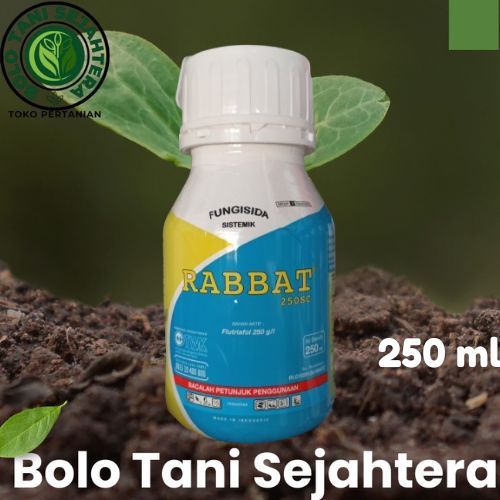 Fungisida Sistemik Rabbat 250SC 250 ml Bahan aktif: flutriafol