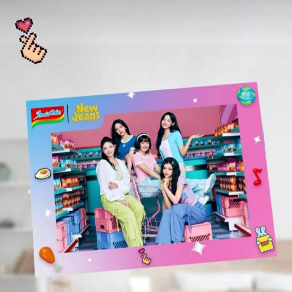 Photocard NewJeans X Indomie