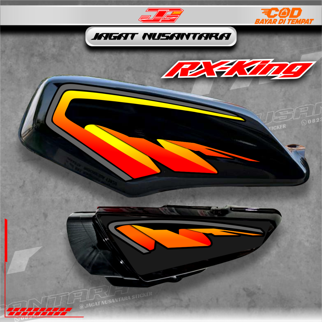 STRIPING YAMAHA RX KING, STRIPING RX KING, STRIPING KING BLAYER, STRIPING RX KING SIMPEL