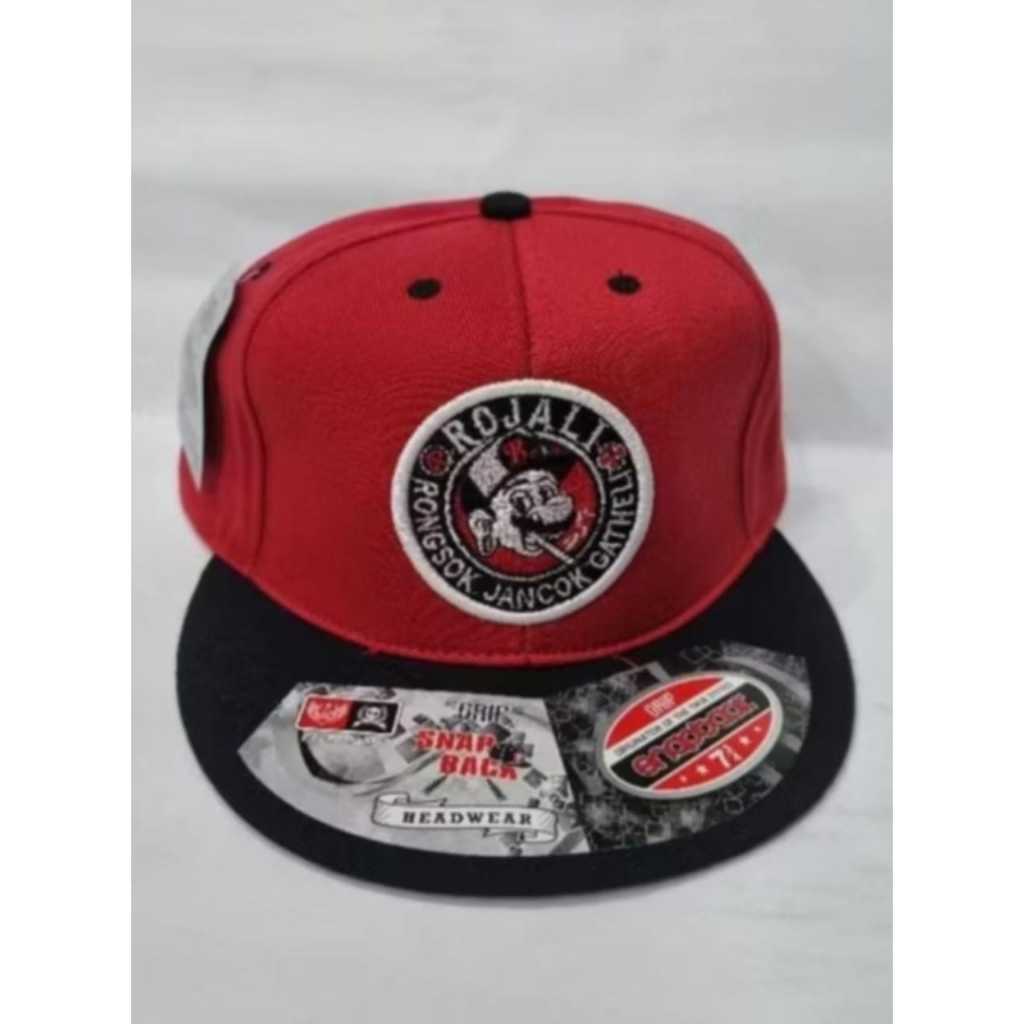 Topi hip hop rojali topi snapback rojali topi pria wanita dewasa