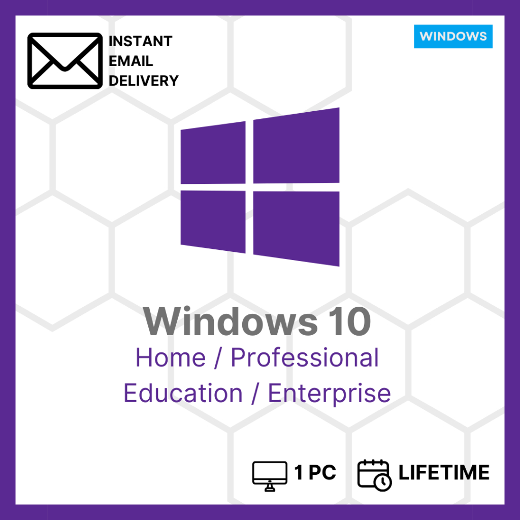 Lisensi Keys Windows 10 ORIGINAL Lifetime