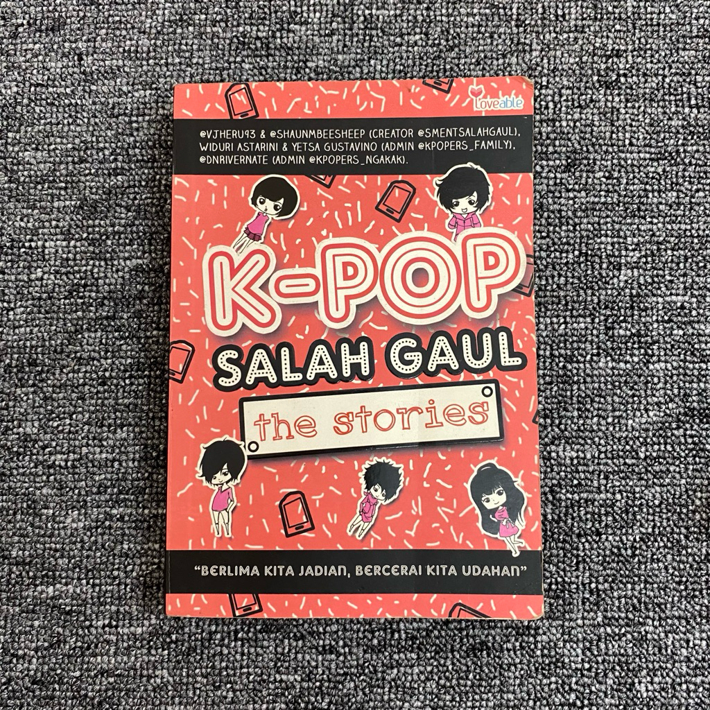Preloved Buku K-Pop Salah Gaul