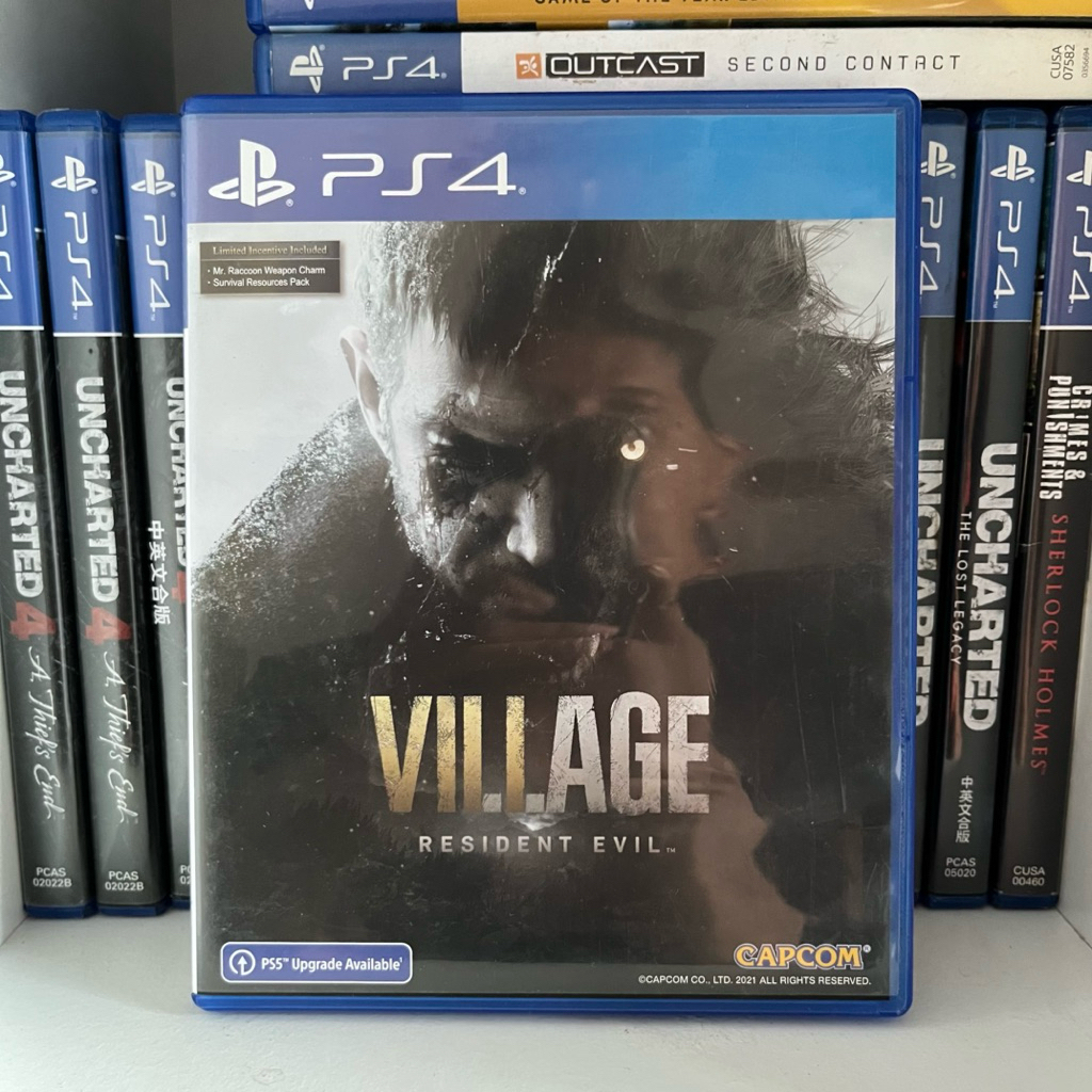 resident evil village ps4 disc re8 playstation4 kaset ps bd re 8
