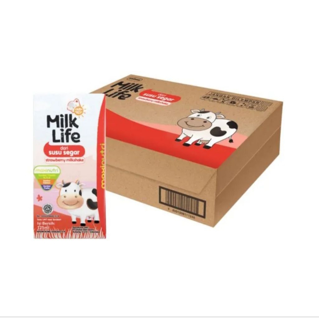 Susu UHT Milk Life 115ml 1 Dus isi 40