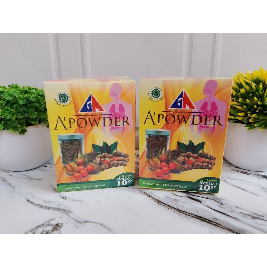 A POWDER GM (Herbal untuk lambung dan pencernaan)