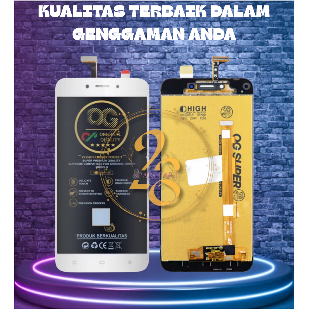 (FREE ONGKIR) LCD TOUCHSCREEN OPPO A71 FULLSET ORIGINAL 100%