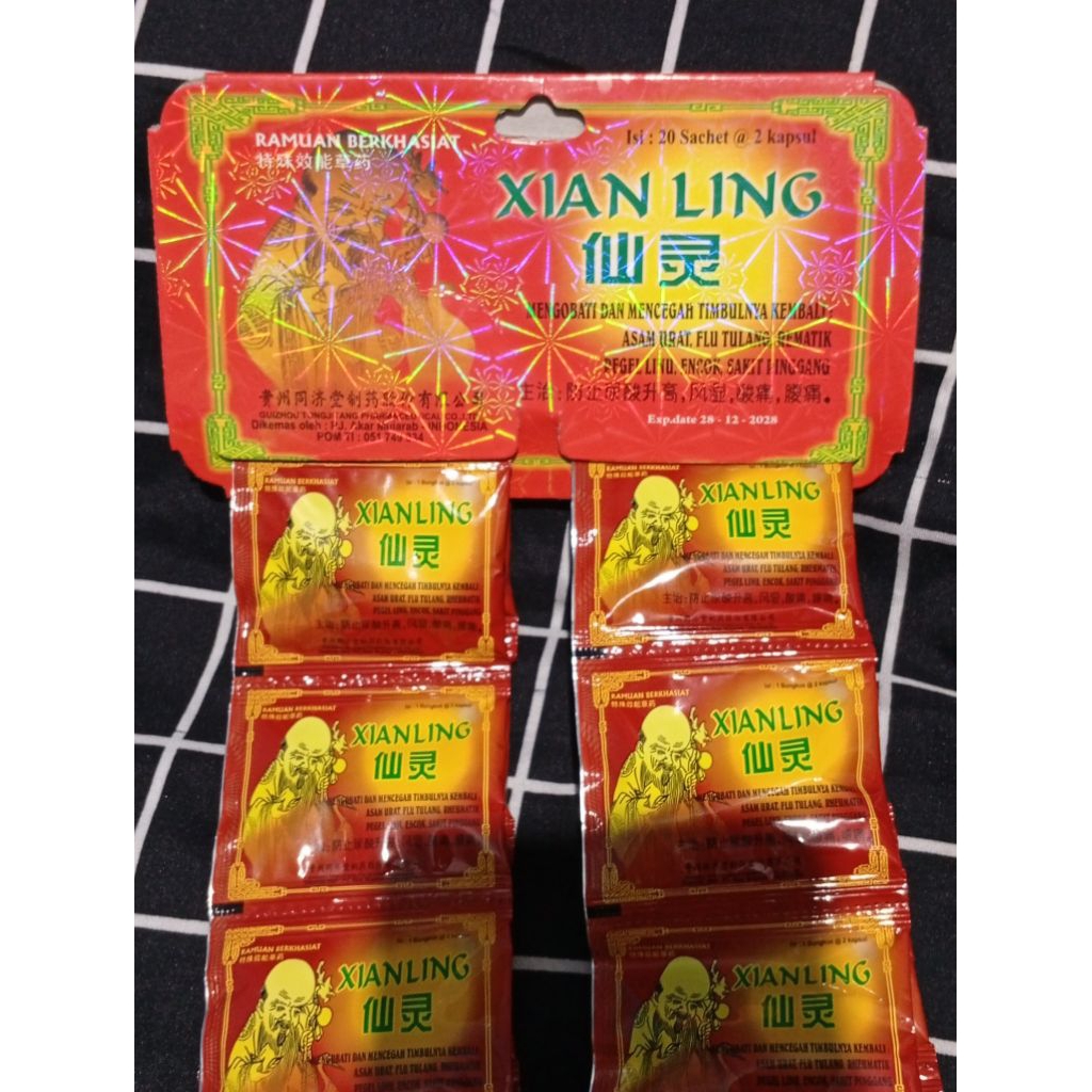 Xian Ling Kapsul PeGal linu